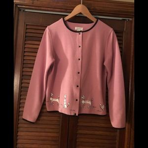 Unique Poodle Cardigan /Jacket